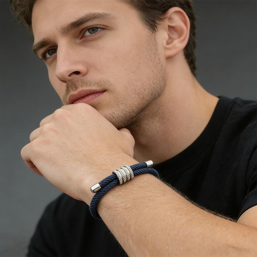 Simple Elegant Adjustable Cord Bracelet For Both Men And Women Grade A 4mm Rope Handmade Braided Friendship Braslet Unfading