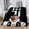 CR7 Goat R-Ronaldo Football Star Flannel Blanket Soft Warm Throw Blanket for Bedroom Living Room Bed Travel Camping Picnic Gift