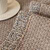 Solid Color Chenille Sofa Cushion All-Season Non-Slip Fully Enclosed Non-Slip Anti Cat Scratch Seat Cover Machine Washable