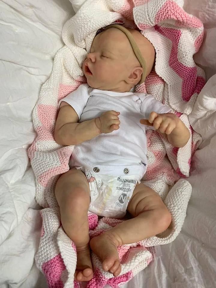 18-Inch Sleeping Twin A Reborn Baby Doll - Girl