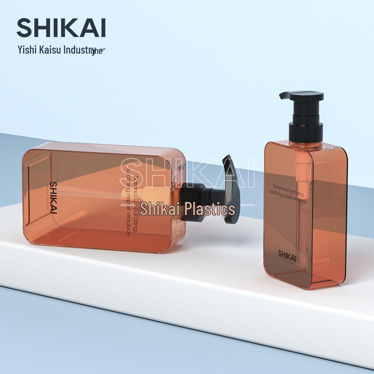

Available: 200ml & 300ml High Transparency Amber Shower Gel and Lotion Dispensing Bottles. 200ml; Amber; PETG