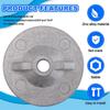 Anodized Zinc Alloy - Yama Compatible, Color: As Shown, Model: 6E8-45251-00