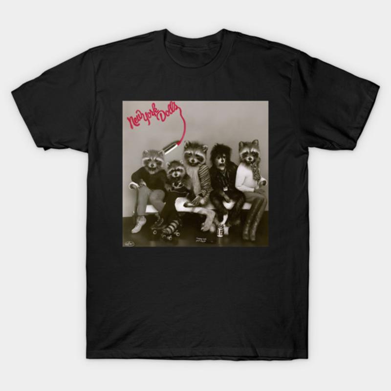 Raccoon New York Dolls Tshirt