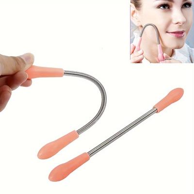 Face Facial Hair Spring Remover Stick Removal Threading Beauty Tool Epilator