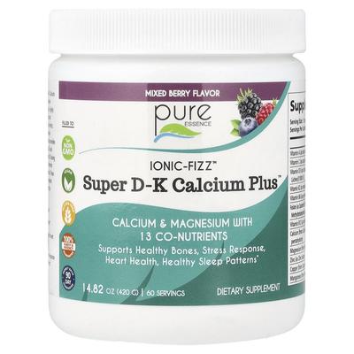 Pure Essence Ionic-Fizz Super D-K Calcium Plus Mixed Berry 420g 2 Pcs