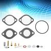 17pcs Carburetor Repair Rebuild Kit for Kawasaki 610 600 SX Mule FREE NJ