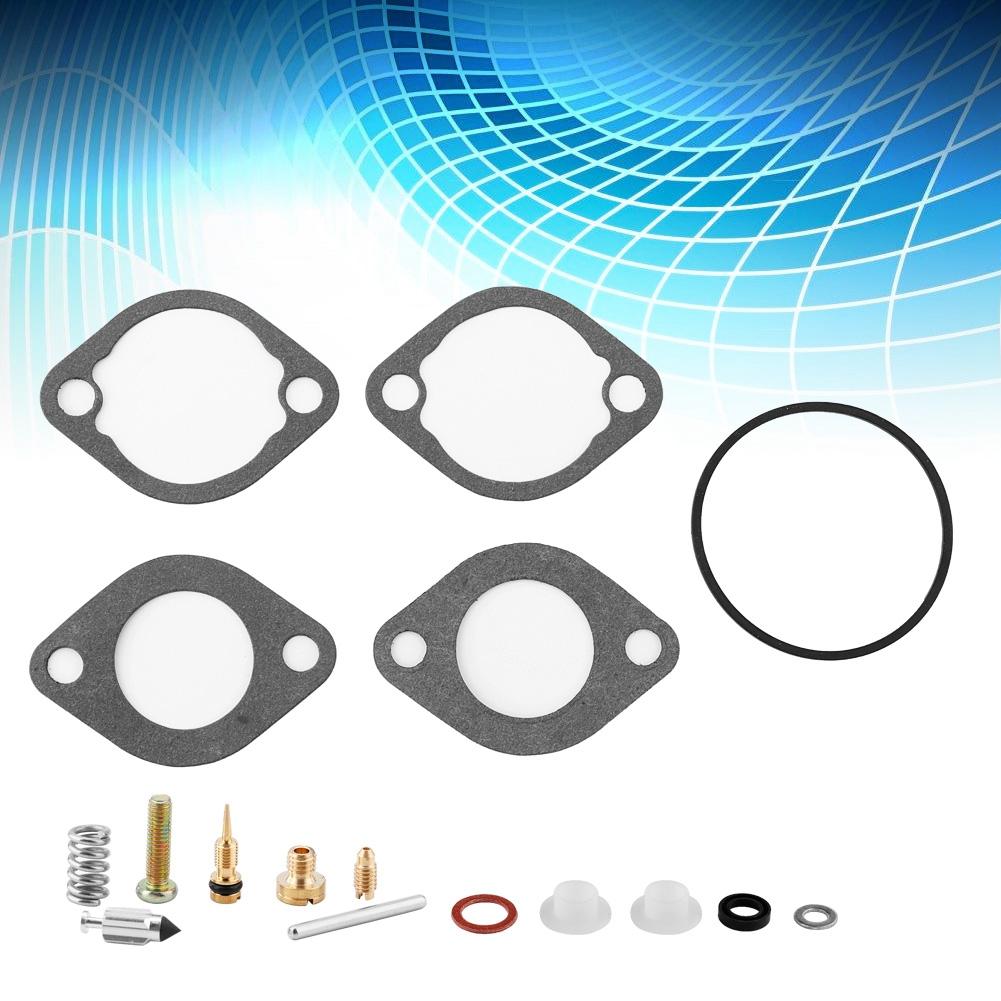 17pcs Carburetor Repair Rebuild Kit for Kawasaki 610 600 SX Mule FREE NJ