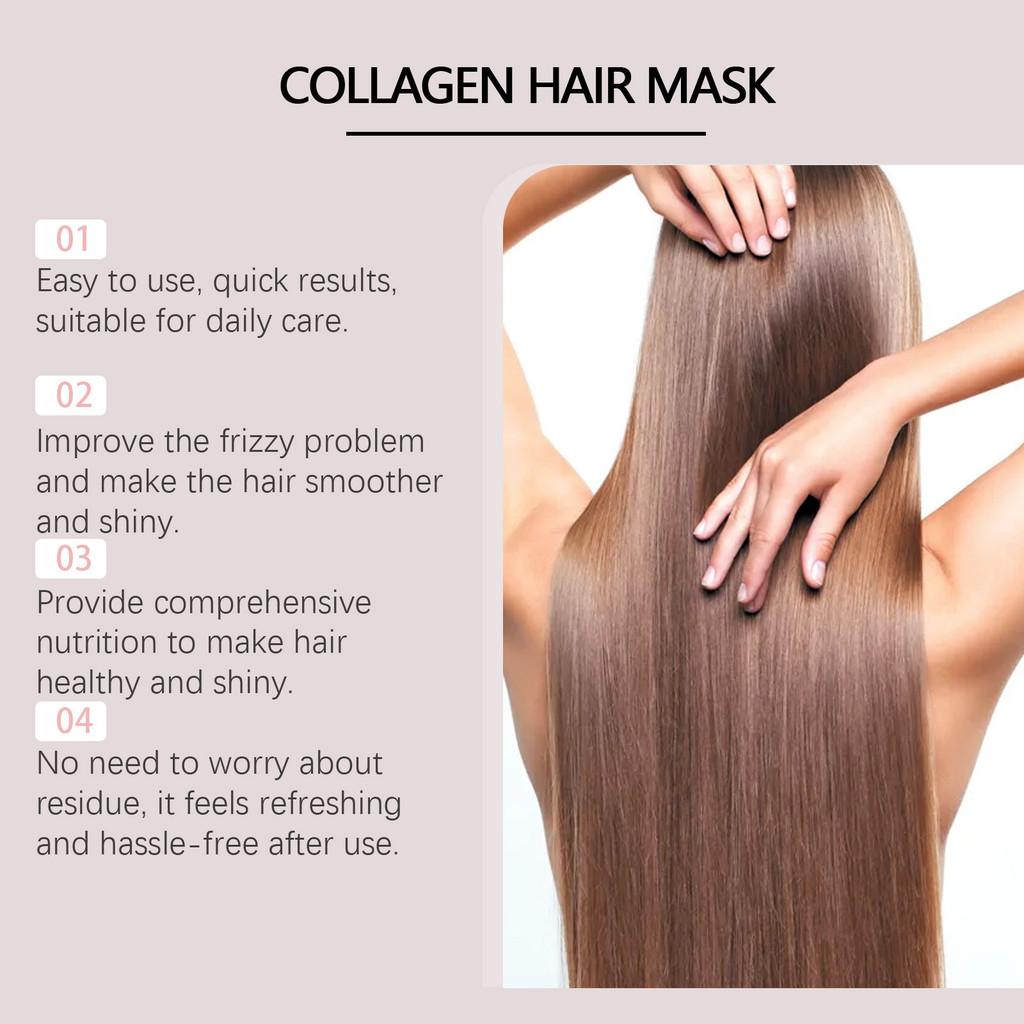 Hoegoa Collagen Hair Mask For Deep Repair Hydration Smoothness And Improved Texture