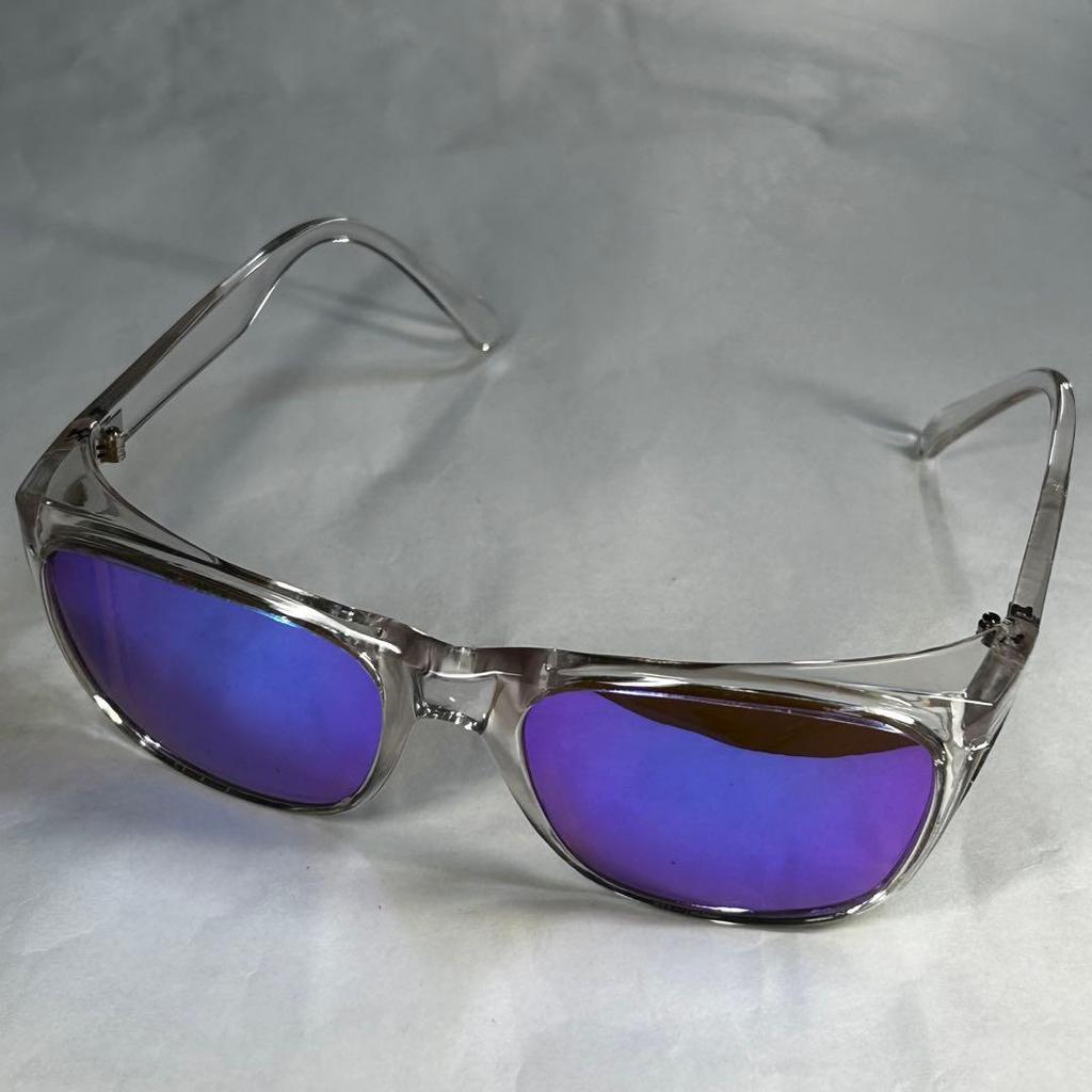 Used SWANS Sports Sunglasses UV Protection Clear Frame