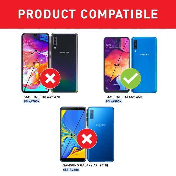 Coque Antichoc - BEZ - A50 / A30S - Double Protection - Résistante - Bleu