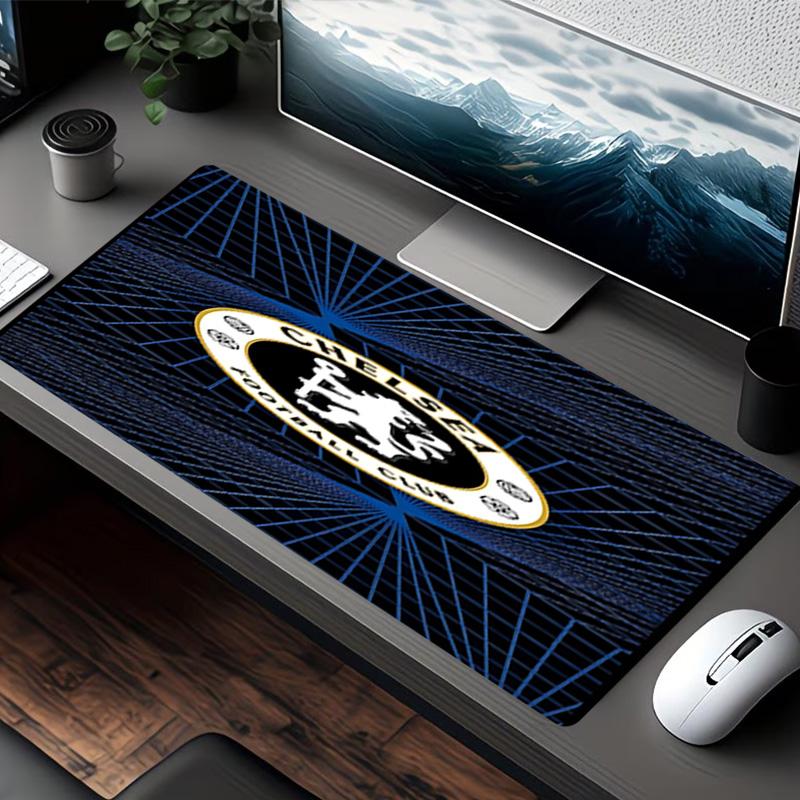 football club F.C Print Mouse Pad, for Keyboard Pad Laptop PC Mat for Office Home Use, Desk Decor, Perfect Birthday Gift for Gamers