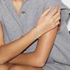 Gucci Bracciale in Argento 925 Lucido con Ciondolo Lucchetto Unisex 796341-J8400-8106
