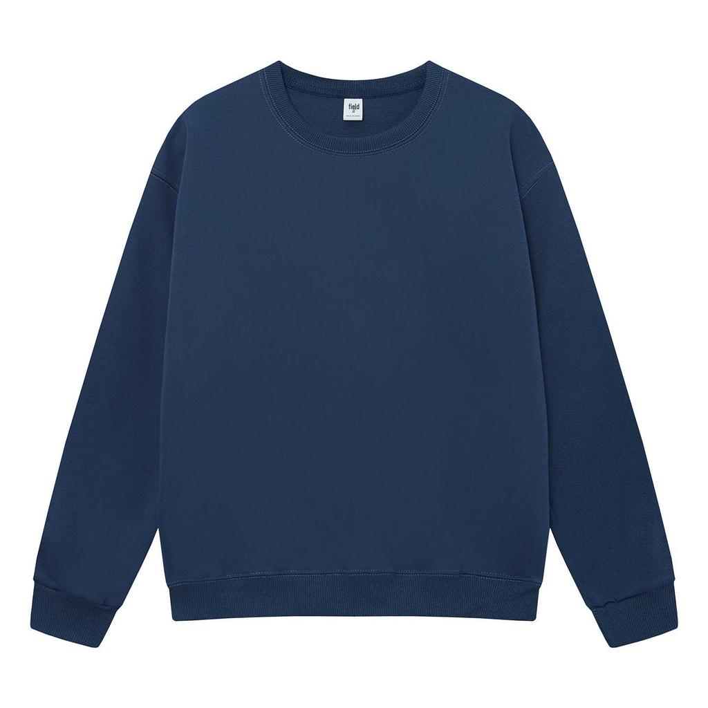 Plus Size Heavyweight Cotton Drop Shoulder Hoodie - Autumn/Winter Casual Outdoor Warmth