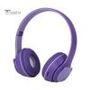 1 Set Headphone Foldable RGB Light Bear-shape Bluetooth-compatible 5.0 Wireless Headset Computer Accessories