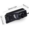 Kia/Hyundai Compatible 170° AHD 1080P/720P Reverse Parking Camera for Enhanced Safety