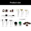 Multiple Style Abrasive Brushes Sandpaper Rings For Power Tool Metalwork Rusts Removal And Front Finishing