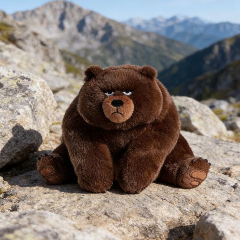 Hoppers Plush Doll New Anime Peripherals Beaver Transformation Stuffed Toy Soft Collectible Plushie For Surprise Birthday Gift
