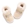 Baby Winter Boots Soft Snow Shoes Toddlers Warm First Walkers Solid Color Design