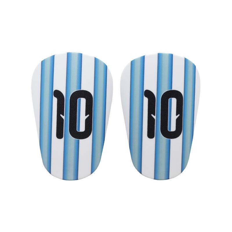 Ultra-light, High-temp Resistant Shin Guards for Adults and Kids - Football Socks with Star Number Inserts.