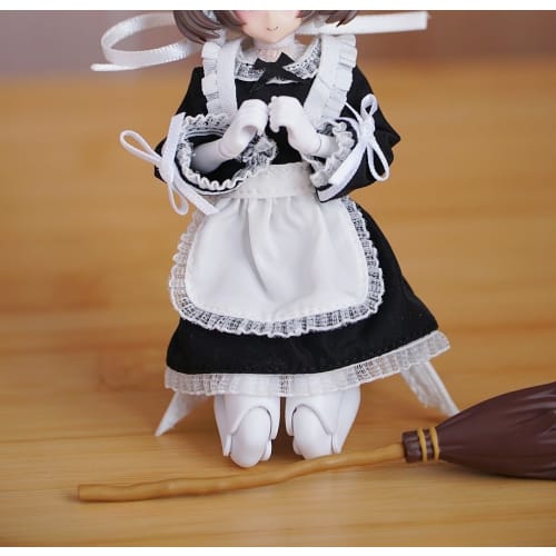 

TOYBARJAPAN Масштаб 1/12 Экшн-фигурка CJWK Сексуальная Красивая Школьница JK Черно-белый Наряд Горничной (Тело, Голова, Обувь и Носки Не Входят в Комплект)