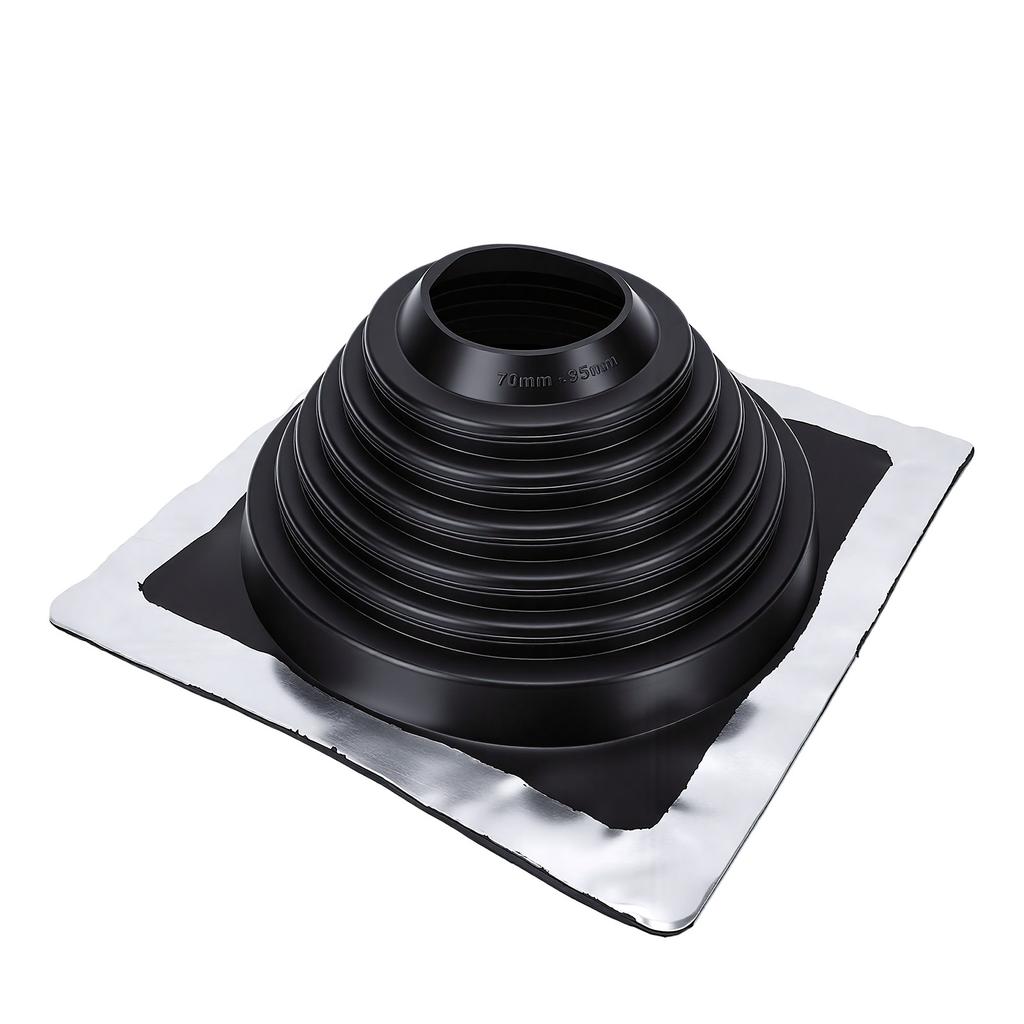 Rubber High Temp Round Flexible Roof Jack Pipe Boot Roofing Pipe Flashing Chimney Boot Long Lasting