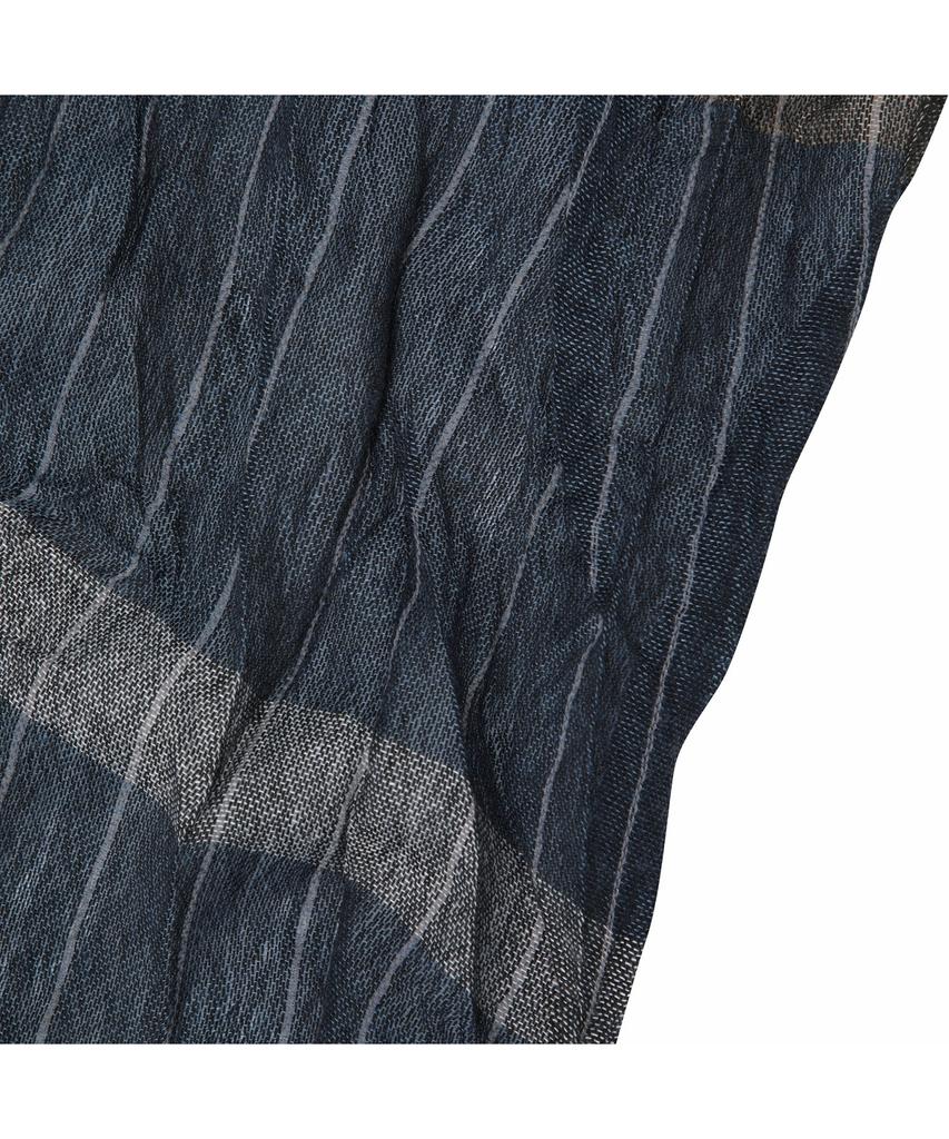 BRENTWOOD Transitional Navy Wrinkle Scarf Beajx26441Nyx