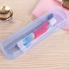 Portable Plastic Toothbrush Box Travel Candy Color Storage Box Large Capacity Cosmetic Case