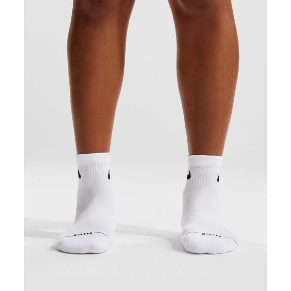 Nike Everyday Elevated Breathable Logo Ribbed Socks 3 Pack Unisex Socks HQ8030-901