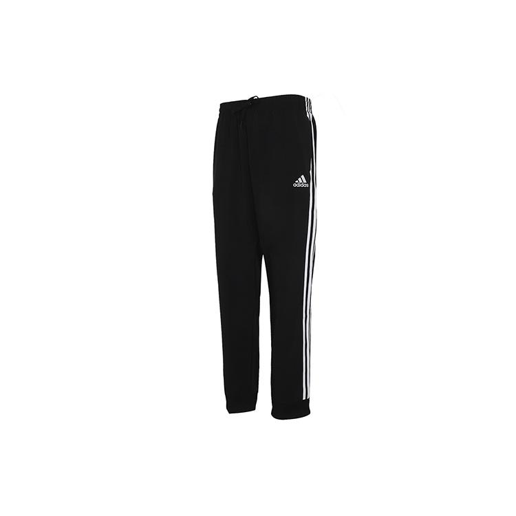 adidas Casual Sports Side Stripe Bundle Feet Long Pants Black Men s GK8980 XS