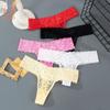 Low Waist Briefs Women Sleepwear Underwear Women Floral Lingerie Panties Solid Color Briefs Panties