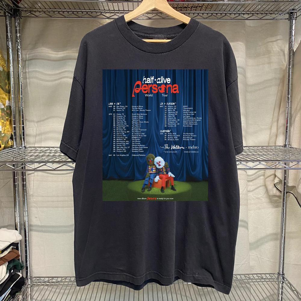 

Half Alive Band Persona North America Tour Full Size S-5XL SS996 Unisex T-Shirt XL
