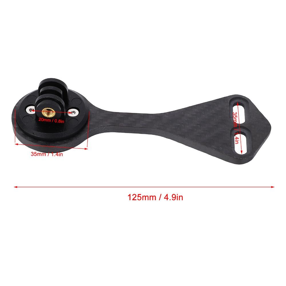 Carbon Fiber Bike Computer Mount Holder for F12 F MOST  Handlebar Systems Cycling Accessories