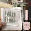Kristall-Magnet-Katzenaugen-Gel-Nagellack, holografisch, reflektierend, glitzernd, UV-semipermanente Lacke, Maniküre, Nagelkunst