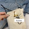 Purse Nylon Shoulder Bag Crossbody Bag Mobile Phone Bag Drawstring Canvas Bag  Office Worker