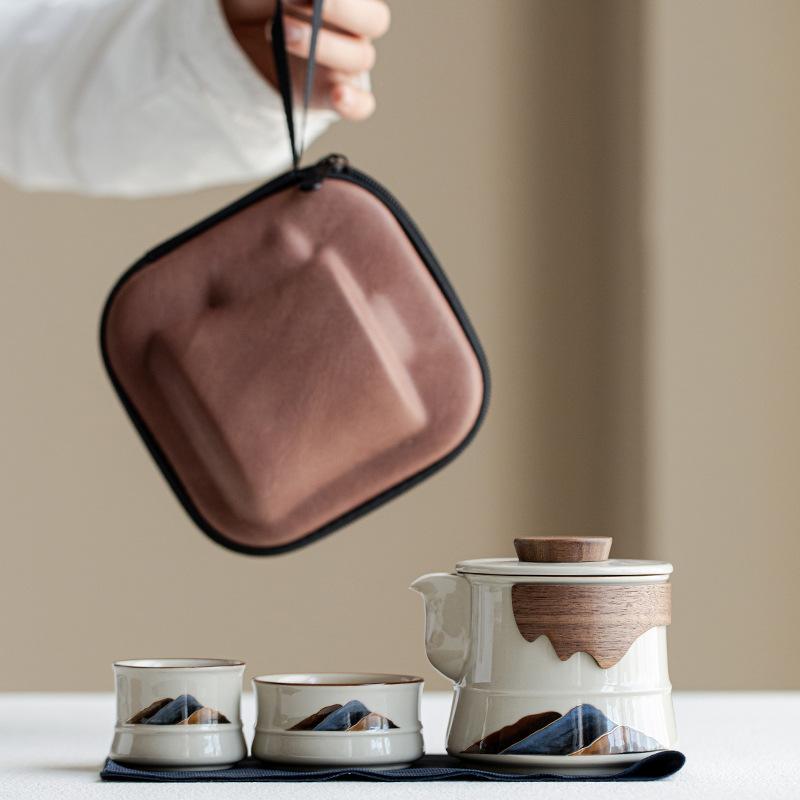 High-end Travel Tea Set Gift Set Company Souvenir Gift Corporate Anniversary Customer Employee Gift