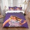 3Pcs Taylor Swift Performance Bedding Sets For All Sizes New 3D Printed Bed Cover Comforter Duvet Cover Pillowcase Bedroom Decoration