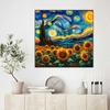 DIY Diamond Painting Sunflower Van Gogh Cross Stitch Kit Mosaic Art Diamond Painting Full Circle/Square Diamond Home Decoration
