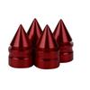 4 Pcs/lot Car Accessories Dust-proof Wheel Tires Valve Caps Motorcycle Cone Shaped for Various Models