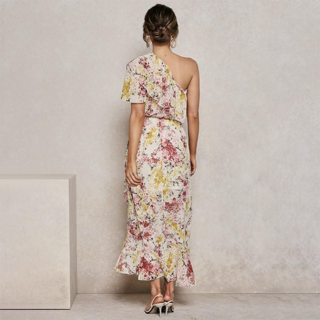 camellia delights plunge dress
