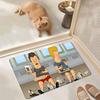 B-Beavis And Butt-Head Mata Kuchenna Pokój Dziecięcy Dekoracja Sypialni Balkon Antypoślizgowy Wycieraczka Salon Alfombra