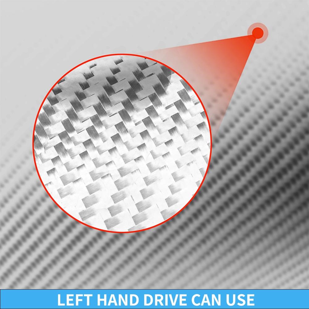 Real Carbon Fiber Car Accessories Gear Shift Set Decorative Cover Soft Sticker For Subaru BRZ Toyota 86 GT86 2017 2018