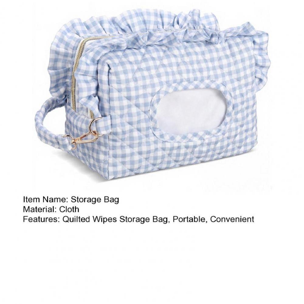 Tissue Dispensing Opening Wipes Storage Bag Polyester Tissue Storage Bag  Nursery Organization
