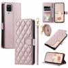 For Samsung Galaxy A12 Case Leather Wallet Flip Phone Cover with Shoulder Strap