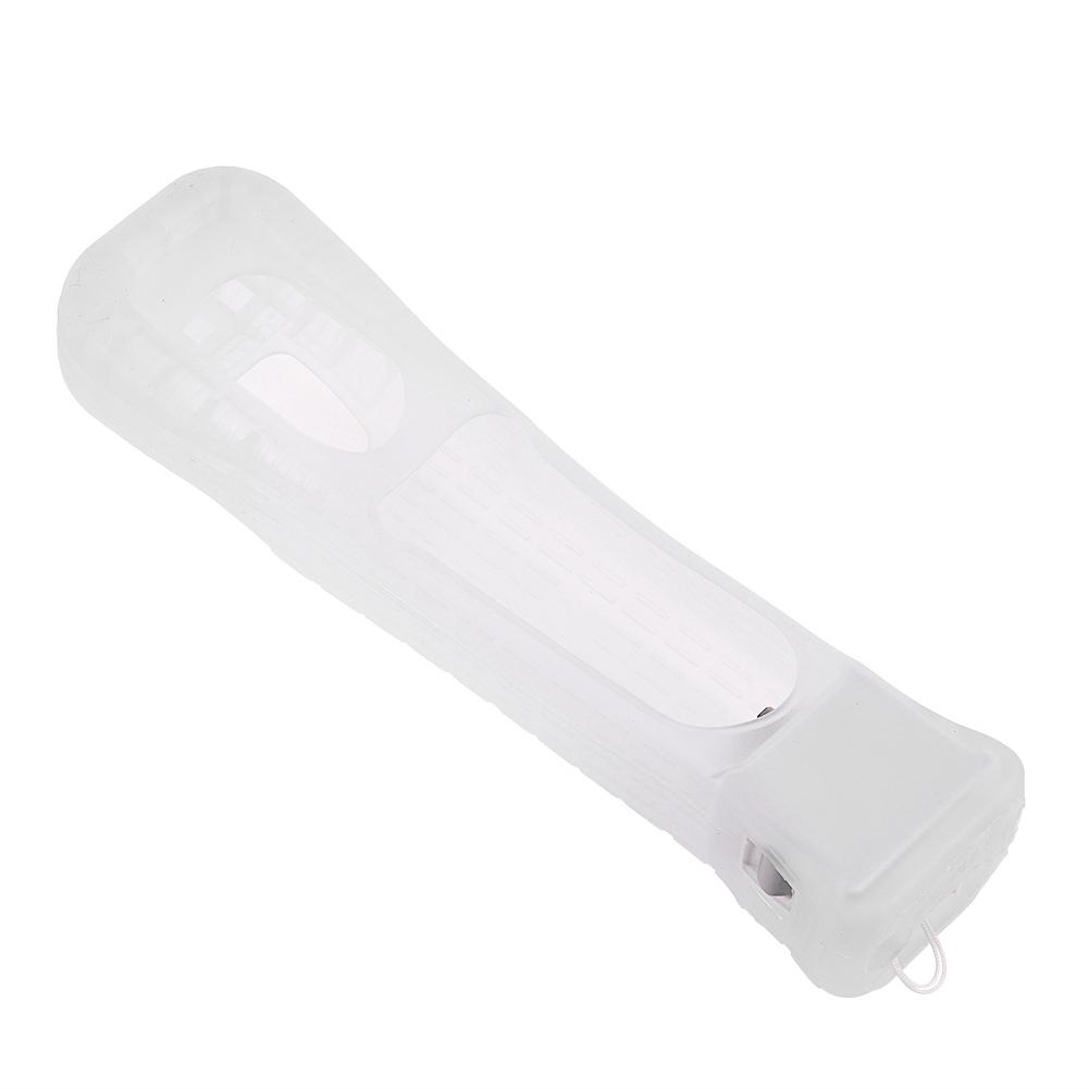 MotionPlus Sensor Adapter   Silikonhülle für Nintendo Wii Remote Controller Weiß