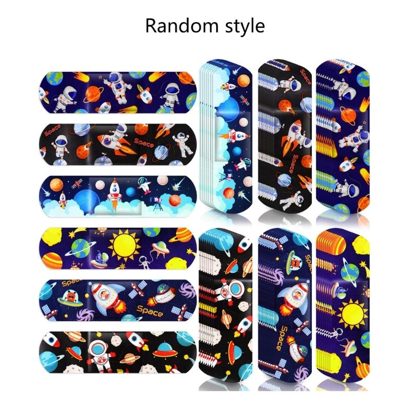 50 Stück Cartoon Wasserdichte Pflaster Bequeme & Atmungsaktive Wundpflaster Praktisch für Kinder Halten Wunden Geschützt