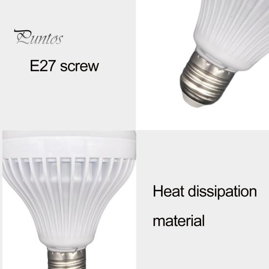 Night Lamp 1 Set Party Bulb High Brightness Flicker Free Multiple Lighting Modes LED Light Stereo Sound Wide Application Bluetooth-compatible