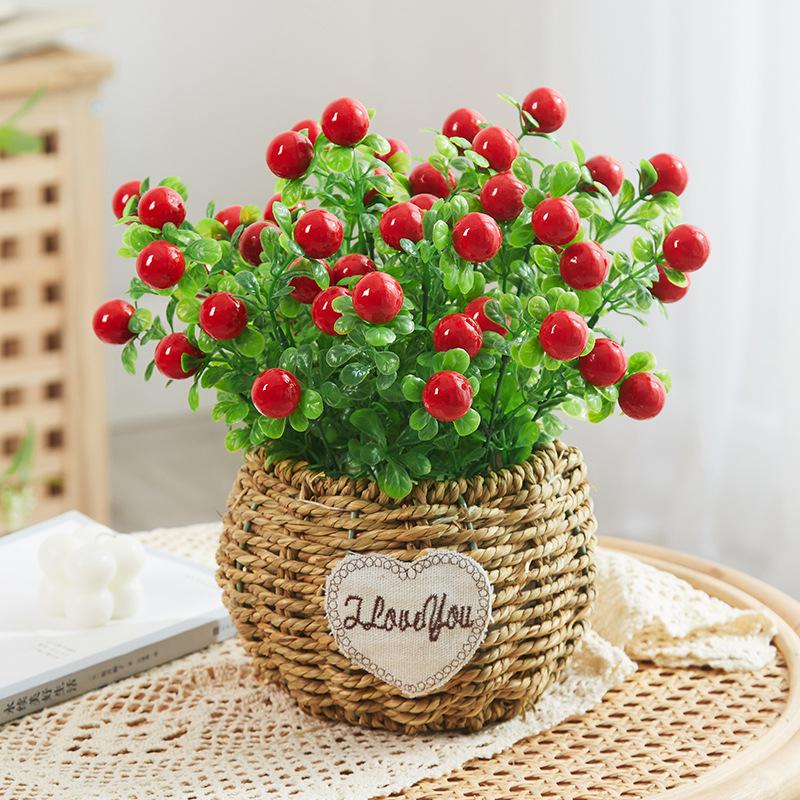 Silk Sunflower Floral Arrangement: Artificial Potted Bouquet for Living Room and Dining Table Decoration.