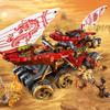 Seturi compatibile Seria Ninja Blocuri de construcție Land Bounty Destiny Bounty Car Jucării pentru copii Cadou