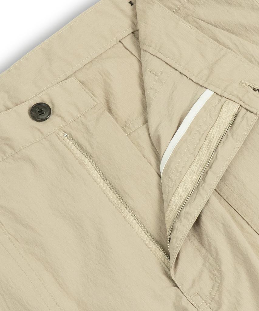 MUDSALT Seersucker Fatigue Pants Beige