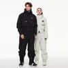 Unisex Waterproof One-Piece Ski Suit, Loose Fit, American-Style, Warm for 24-25 Snow Season